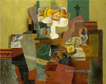  picasso - Stillleben aux fleurs lis 1914 kubist Pablo Picasso